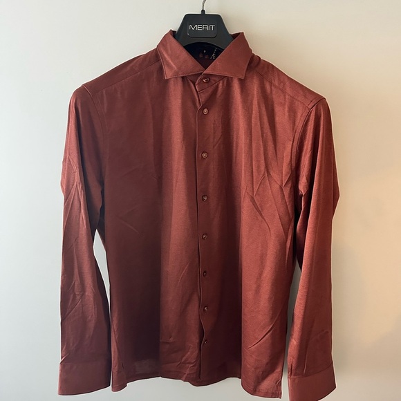 **Men's XL Eton Cotton Shirt** - Picture 2 of 9
